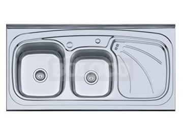 BL-910L Satin Finish Stainless Steel Kitchen Sink