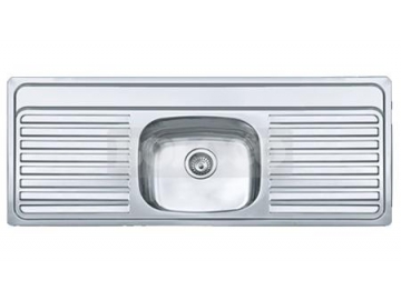 BL-943 Double Drainboard Stainless Steel Kitchen Sink