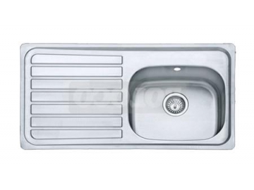 BL-955 Single Bowl Stainless Steel Kitchen Sink