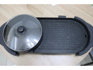 Electric Griddle with Electric Skillet