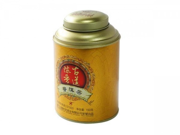 Tea Tinplate Canister