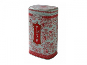 Tea Tinplate Canister