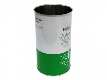 Seed Packaging Tin Can