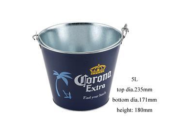 Champagne Ice Tinplate Bucket