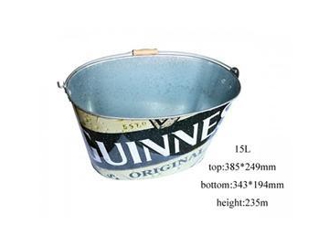 Champagne Ice Tinplate Bucket