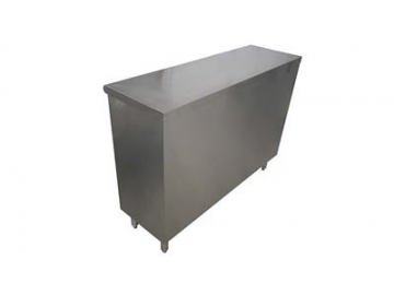 Stainless Steel Dish Cabinet