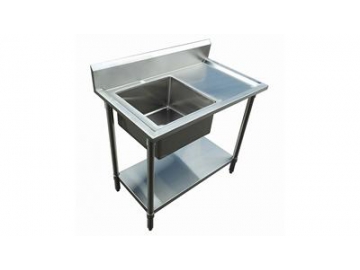 Single Bowl Stainless Steel Sink