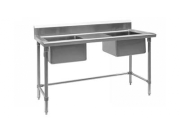 Double Bowl Stainless Steel Sink