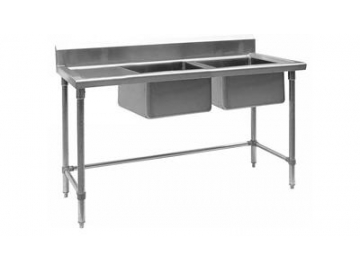 Double Bowl Stainless Steel Sink