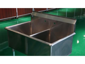 Two Compartment Stainless Steel Kitchen Sink