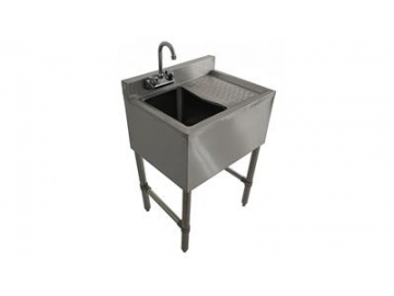 One Bowl Stainless Steel Bar Sink