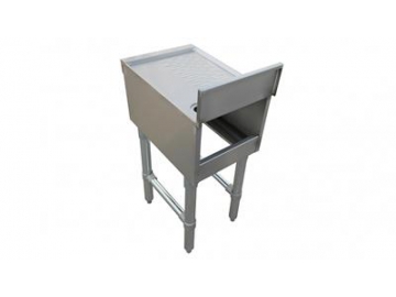 Stainless Steel Underbar Drainboard Unit