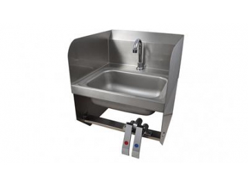 Knee Valve Stainless Steel Hand Sink