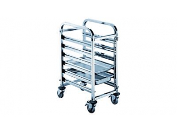 10 Tier Stainless Steel Sheet Pan Rack