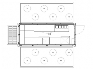 Pop-Up Commercial Shipping Container Restaurant