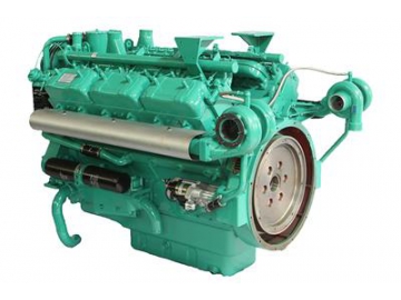 206KW Standy Power 6-Cylinder Diesel Engine
