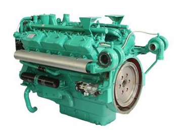 250KW Standy Power 6-Cylinder Diesel Engine