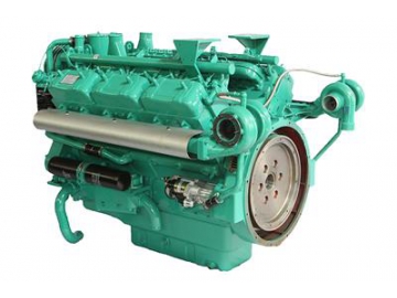 350KW Standy Power 6-Cylinder Diesel Engine