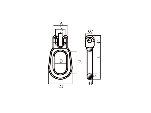 Container Lifting Ring | G100 Rigging Hardware | SLR | ETW International