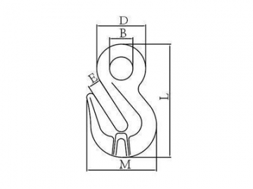 Alloy Eye Shortening Grab Hook