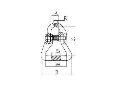 G80 Clevis Foundry Hook