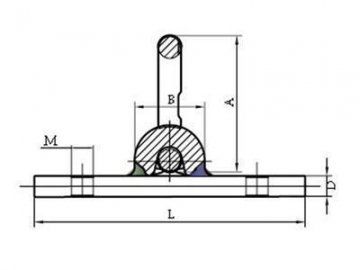 Alloy Steel Weld On D Ring