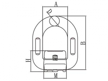 Alloy Steel Heavy Duty D Ring