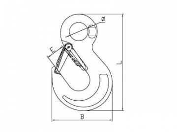 G80 Eye Sling Hook New Type A-327