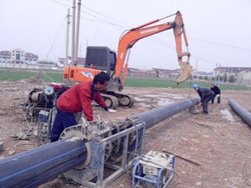 HDPE water supply pipe