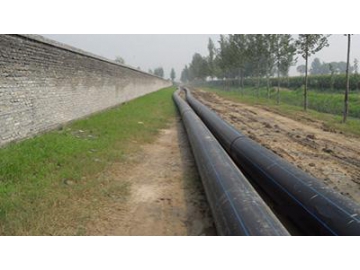 HDPE irrigation pipe