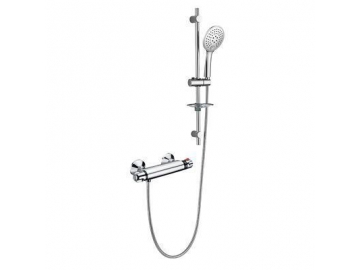 GR-LY-06B Chrome Thermostatic Mixer Shower Valve (for 5 Inch Handheld Shower System)