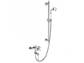 Anti-scald Chrome Thermostatic Mixer Shower Valve