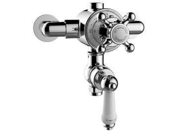 Anti-scald Chrome Thermostatic Mixer Shower Valve