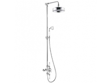 Anti-scald Chrome Thermostatic Mixer Shower Valve