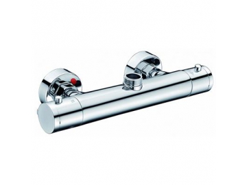 Chrome Thermostatic Mixer Shower Valve (for 9 Inch Overhead and 5 Inch Handheld Shower System)