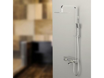 Shelf Button Smart Thermostatic Shower Mixer Valve