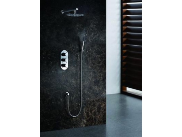 Wall Mount Thermostatic Concealed Shower Valve