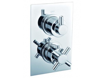 Plated Thermostatic Concealed Shower Valve