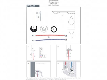 Exposed Basin Mixer, FL7090