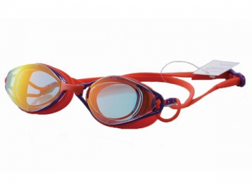 JB1020RG PC Lens Swim Goggles