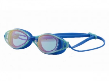 JB1020RG PC Lens Swim Goggles