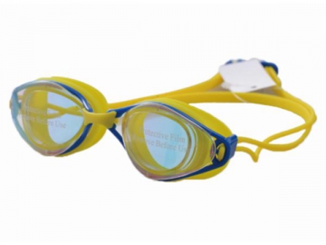 JB1020RG PC Lens Swim Goggles