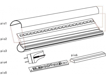 High CRI Flicker Free T8 LED Tube Light