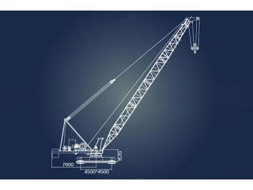 WQ120 Luffing Jib Crane