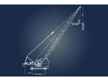 WQ50 Luffing Jib Crane