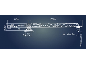 JST40 Curtain Wall Lifting Crane