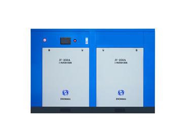 185KW Variable Speed Drive Screw Air Compressor