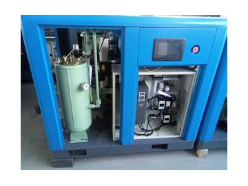 185KW Variable Speed Drive Screw Air Compressor