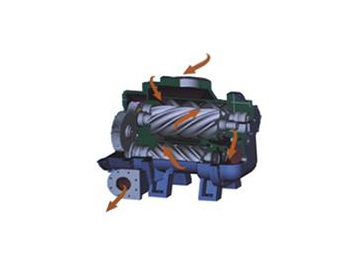 220KW 2-Stage Rotary Screw Air Compressor