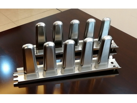 Vitaline 5 Lane Ice Cream Machine Stainless Steel Popsicle Mold
